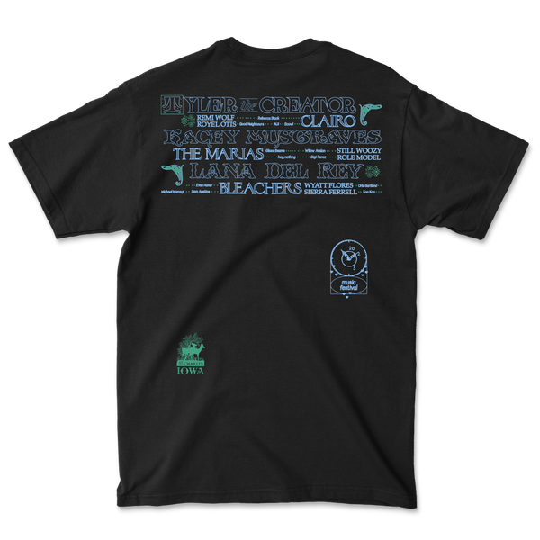 2025 Black Lineup Tee