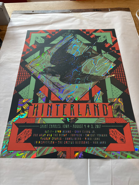 2017 Status Serigraph Foil Poster /50