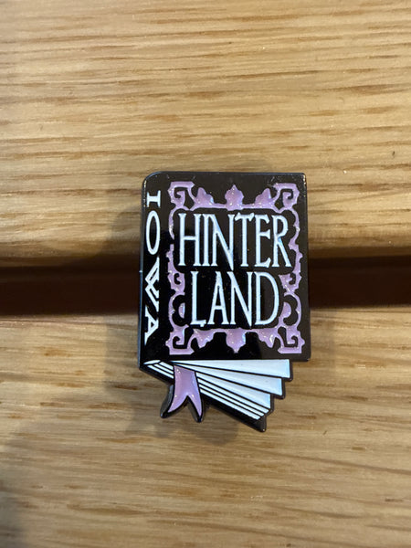 Enamel Book Pin