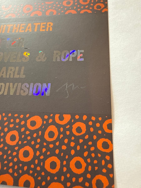 2016 Status Serigraph Foil Poster /50