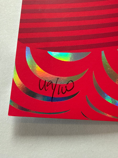 2023 Status Serigraph Foil Poster