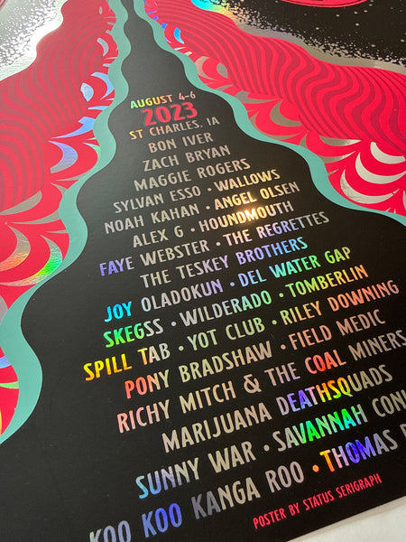 2023 Status Serigraph Foil Poster