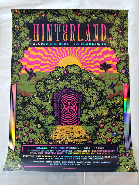 2024 Status Serigraph Foil (day crew) Poster