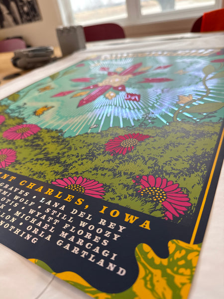 2025 Status Serigraph Foil Poster