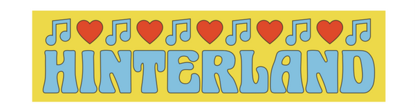 Heart Hinterland Bumper Sticker