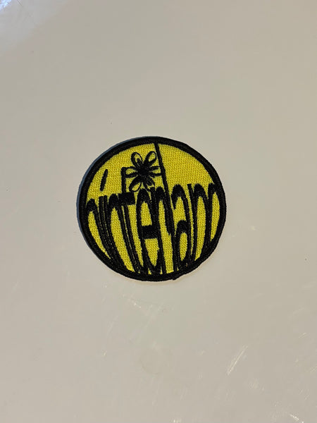 Yellow & Black Logo Patch
