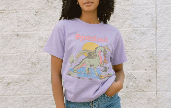 Purple Dragon Tee