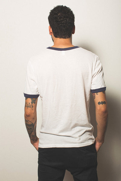 Blue Ringer Tee